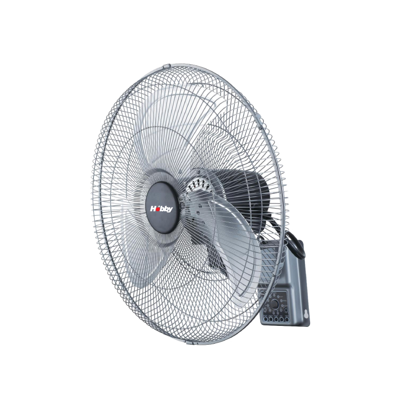 HOBBY HWF-80551 Μεταλλικός Επαγγελματικός Ανεμιστήρας τοίχου 45cm 100W (800551)